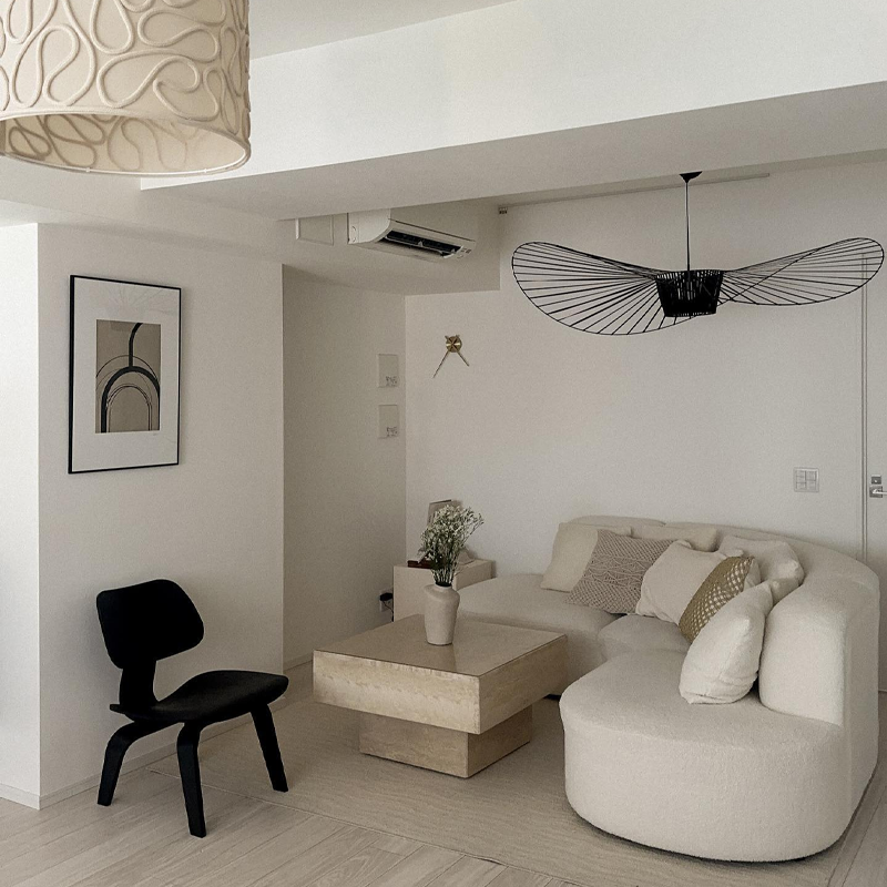 お客様投稿(【ソファ】シンプルミルク色 1/2/3/4人掛け)