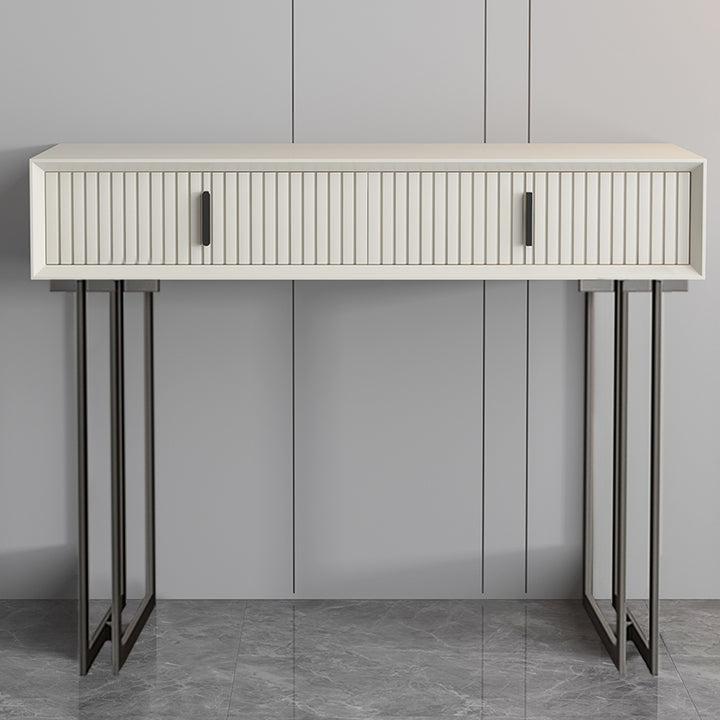 【ドレッサー】モランディ風 選べる3色 テーブルの細部画像 ホワイト 100日間返品交換保証制度