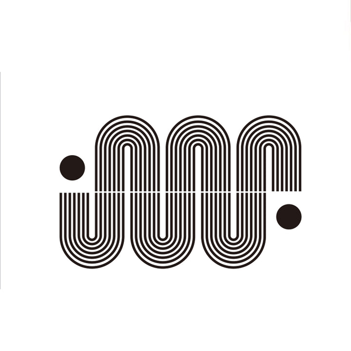 【カーペット・ラグ】上品 線模様 芸術感 選べる3種