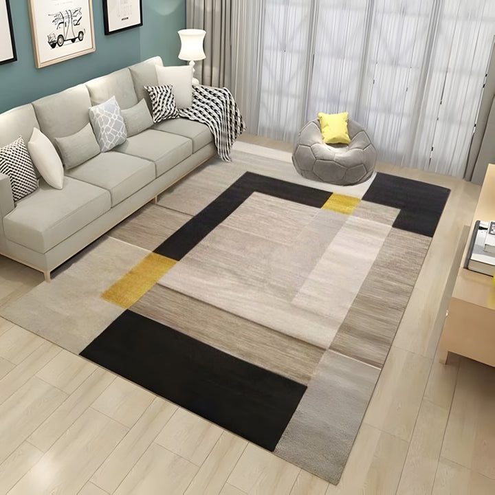 【カーペット・ラグ】モダンデザイン カラフル 選べる4種