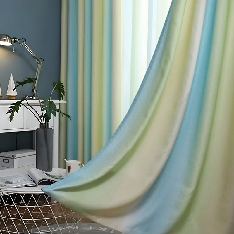 【レース+ドレープセットカーテン】シンプルデザイン 選べる12色 おしゃれ