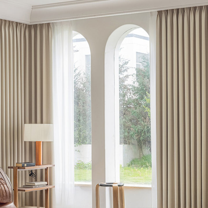 【ドレープカーテン】落ち着くシンプル 選べる3タイプ