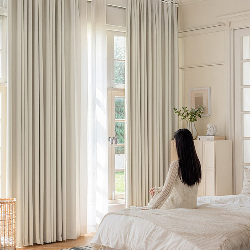 【ドレープカーテン】落ち着くシンプル 選べる3タイプ