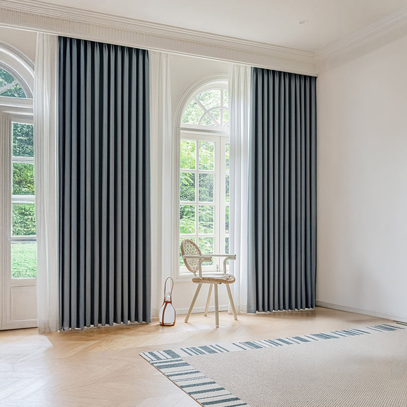 【ドレープカーテン】落ち着くシンプル 選べる3タイプ