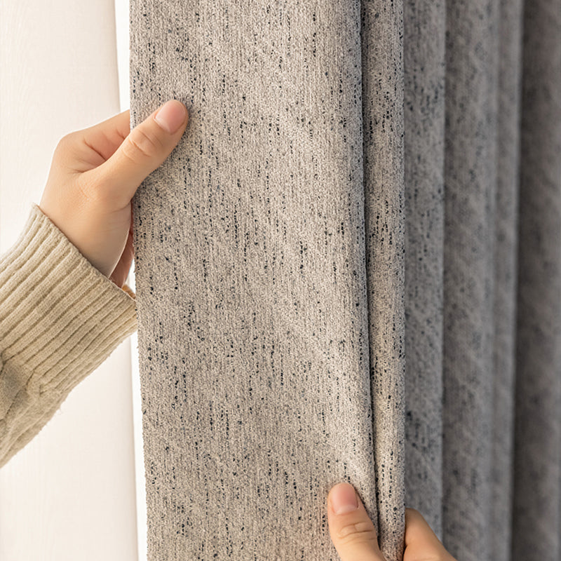 【ドレープカーテン】和風 セラミック柄 シンプル