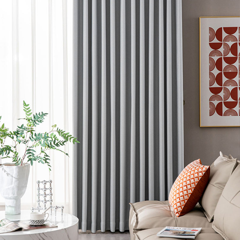 【ドレープカーテン】格子模様 シンプル 選べる2タイプ