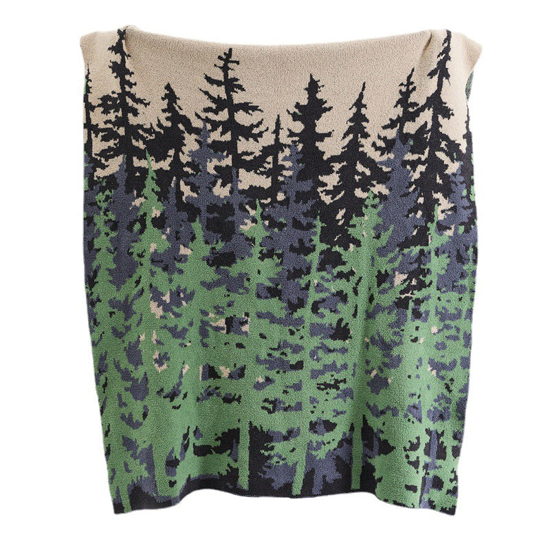 【ブランケット】エキゾチック風 ジャングル柄 おしゃれ