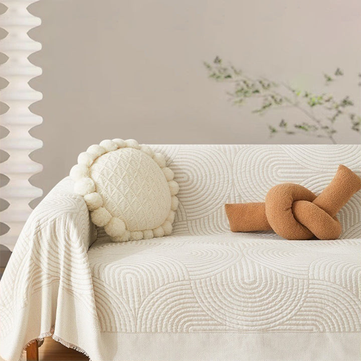 【ソファカバー】高級感 シンプル模様 ペット対策