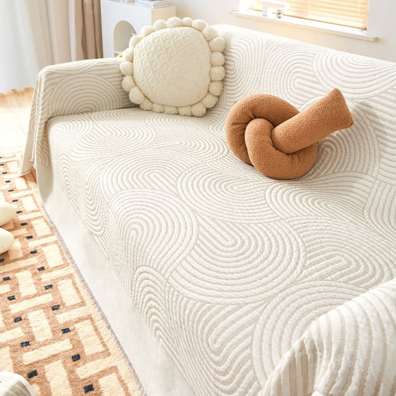 【ソファカバー】高級感 シンプル模様 ペット対策