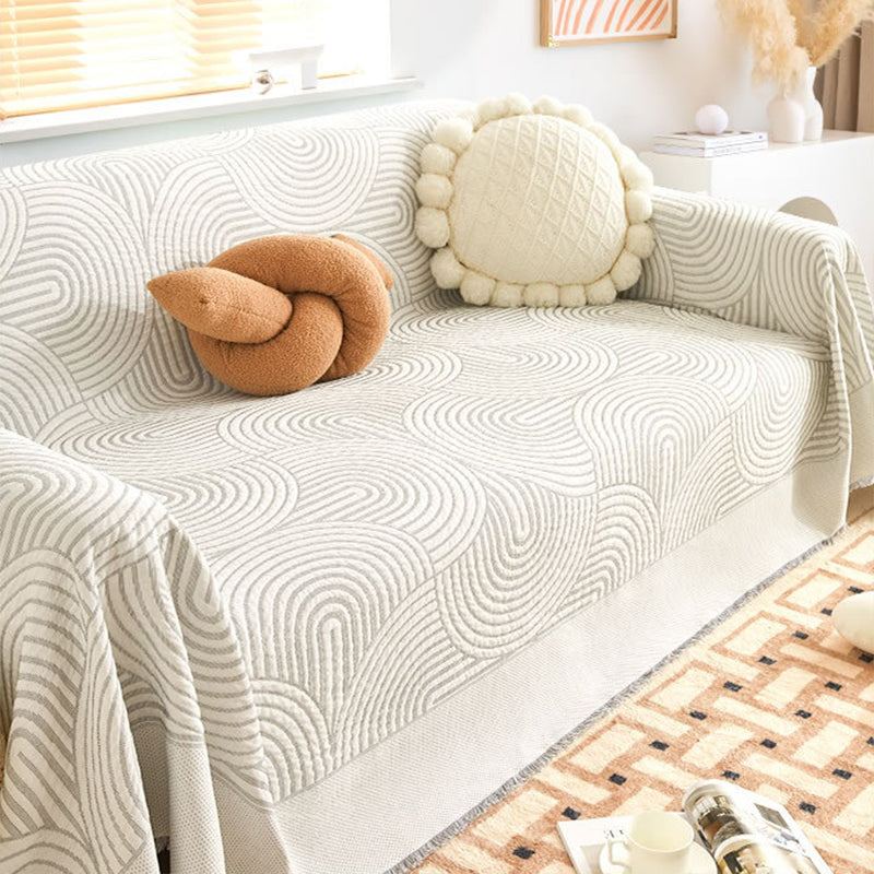 【ソファカバー】高級感 シンプル模様 ペット対策