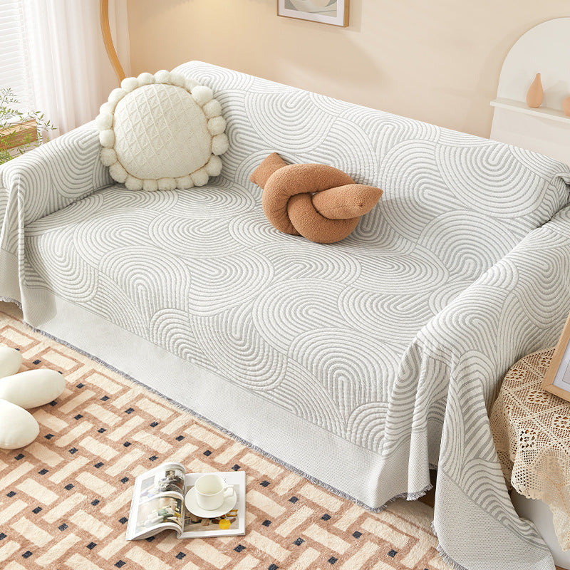 【ソファカバー】高級感 シンプル模様 ペット対策