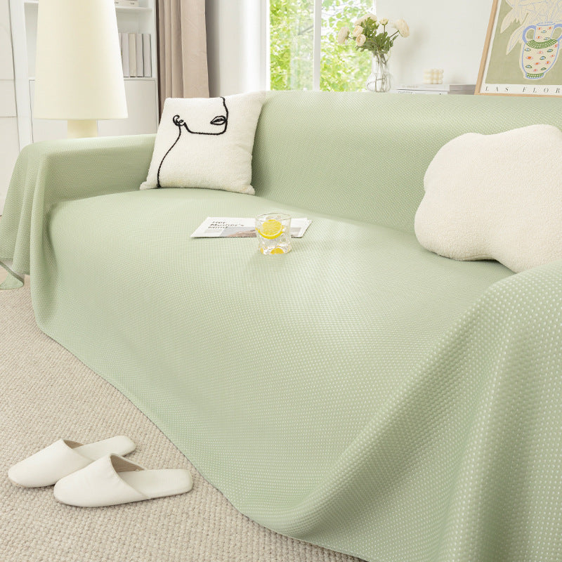 【ソファカバー】冷感素材 吸汗速乾 洗える 無地 おしゃれ