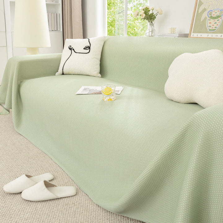 【ソファカバー】冷感素材 吸汗速乾 洗える 無地 おしゃれ