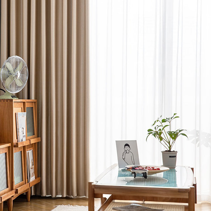 【ドレープカーテン】つるつる高級感 選べる8色