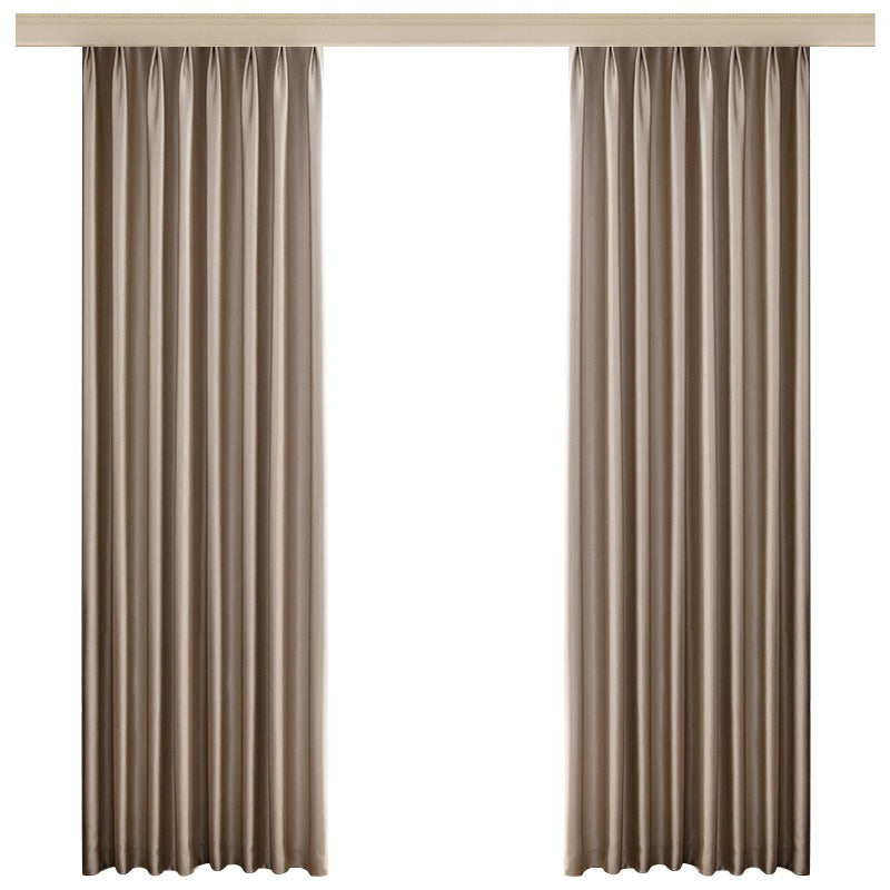 【ドレープカーテン】つるつる高級感 選べる8色