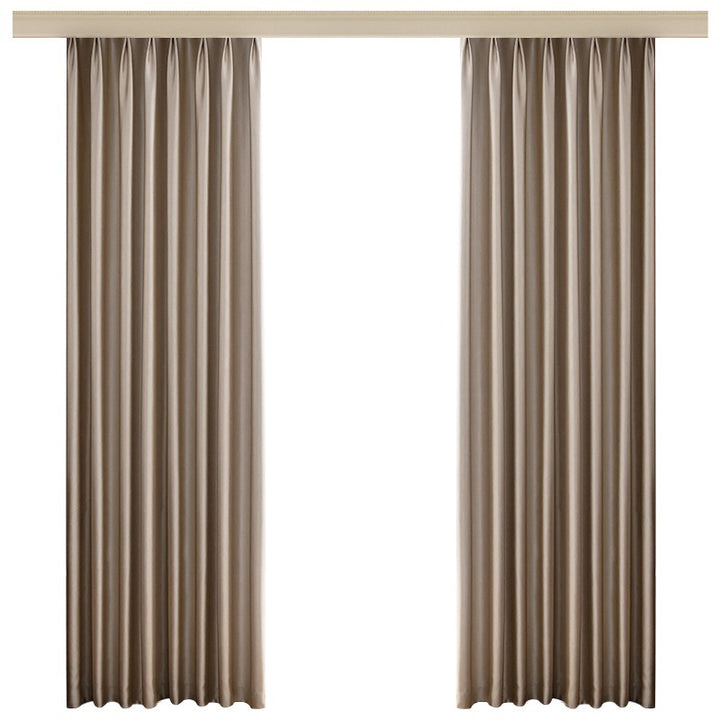 【ドレープカーテン】つるつる高級感 選べる8色