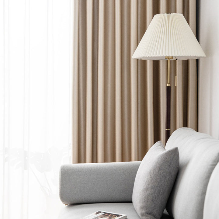 【ドレープカーテン】つるつる高級感 選べる8色