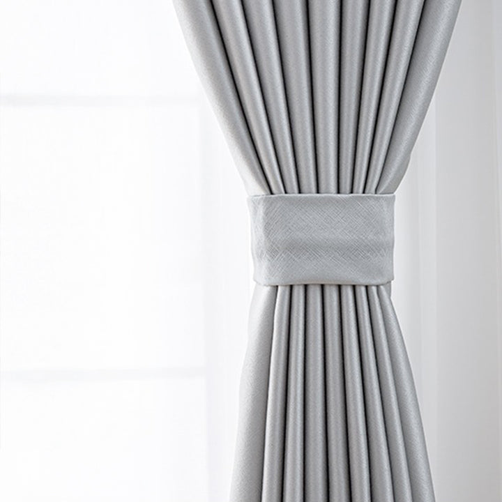 【ドレープカーテン】つるつる高級感 選べる8色