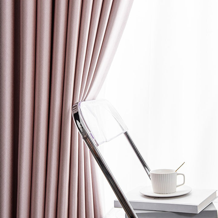 【ドレープカーテン】つるつる高級感 選べる8色