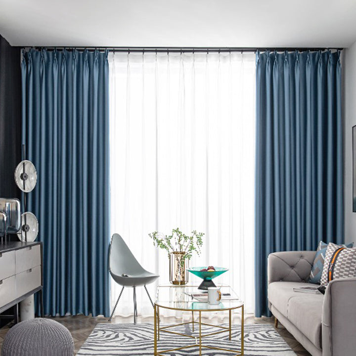 【ドレープカーテン】つるつる高級感 選べる8色