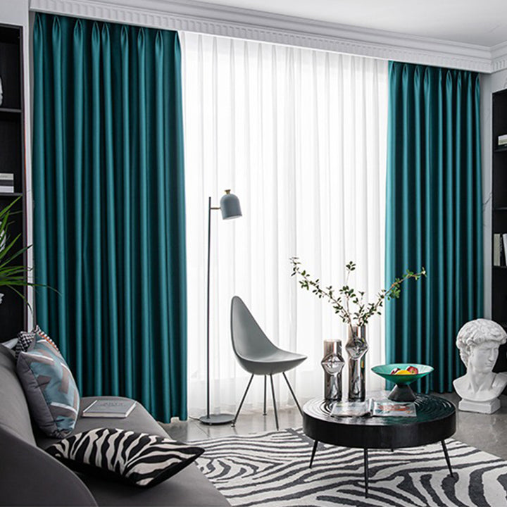 【ドレープカーテン】つるつる高級感 選べる8色