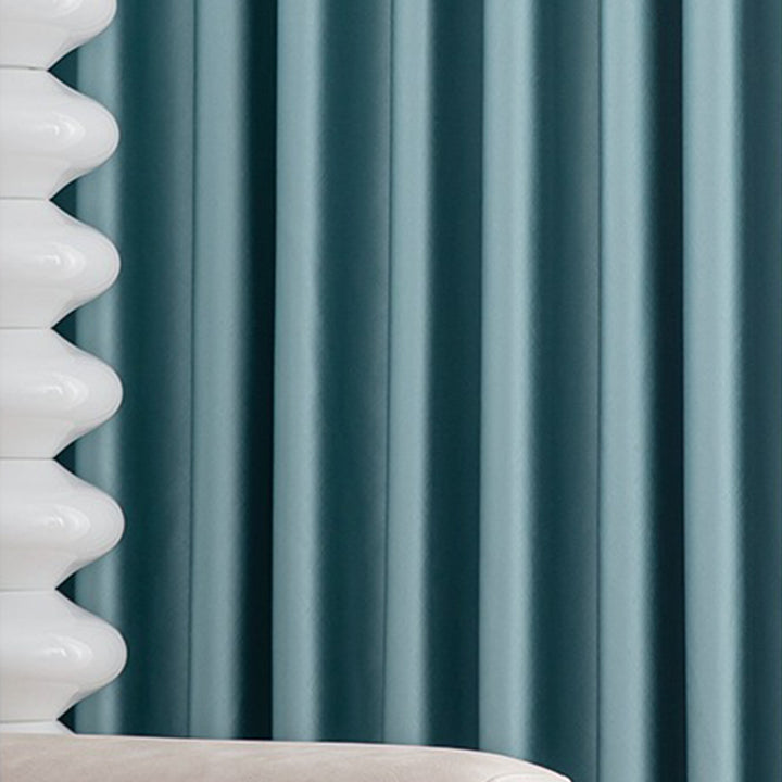 【ドレープカーテン】つるつる高級感 選べる8色