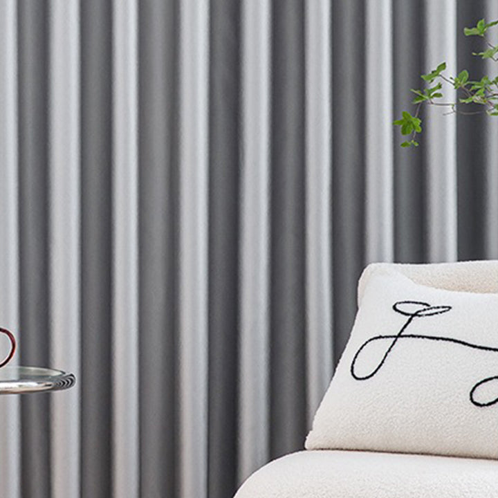 【ドレープカーテン】つるつる高級感 選べる8色