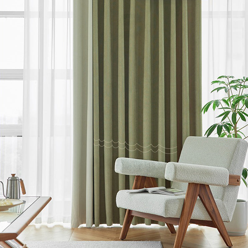 【ドレープカーテン】ロマンチック 選べる9色