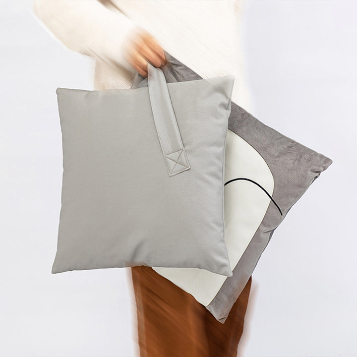 【クッション】米欧風 シンプル 高級感 選べる4タイプ