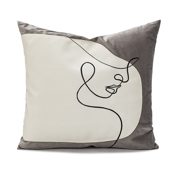 【クッション】米欧風 シンプル 高級感 選べる4タイプ