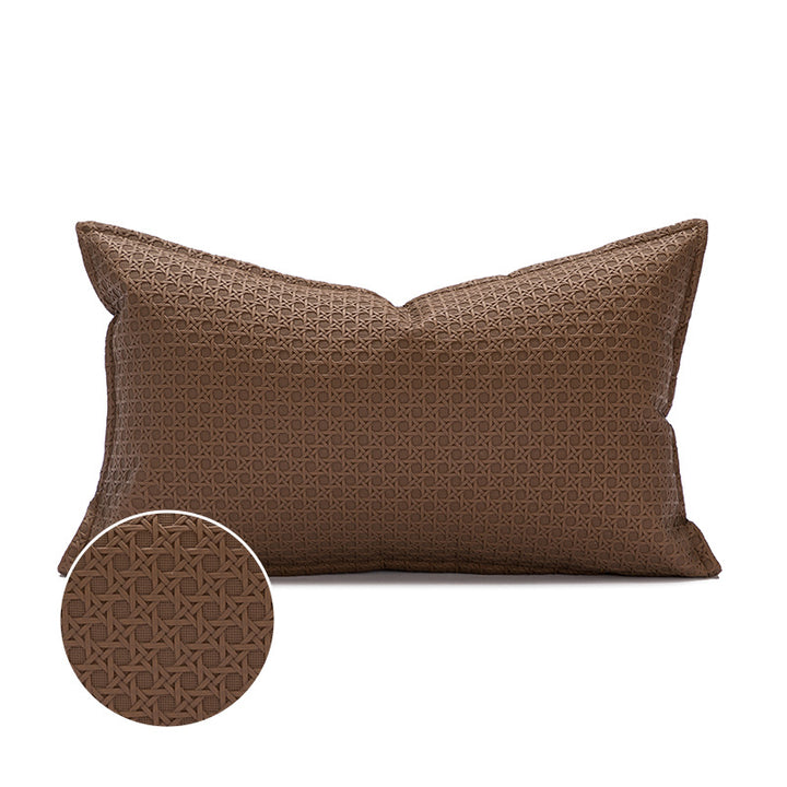 【クッション】クリーム風 PUレザー 高級感