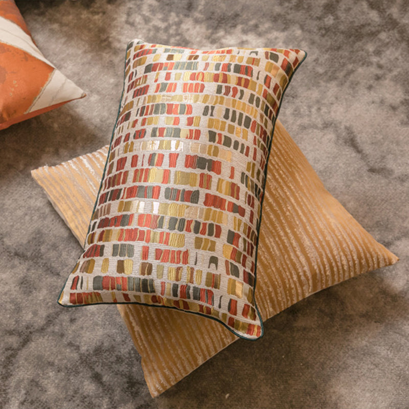 【クッション】オレンジ色系 プチ贅沢