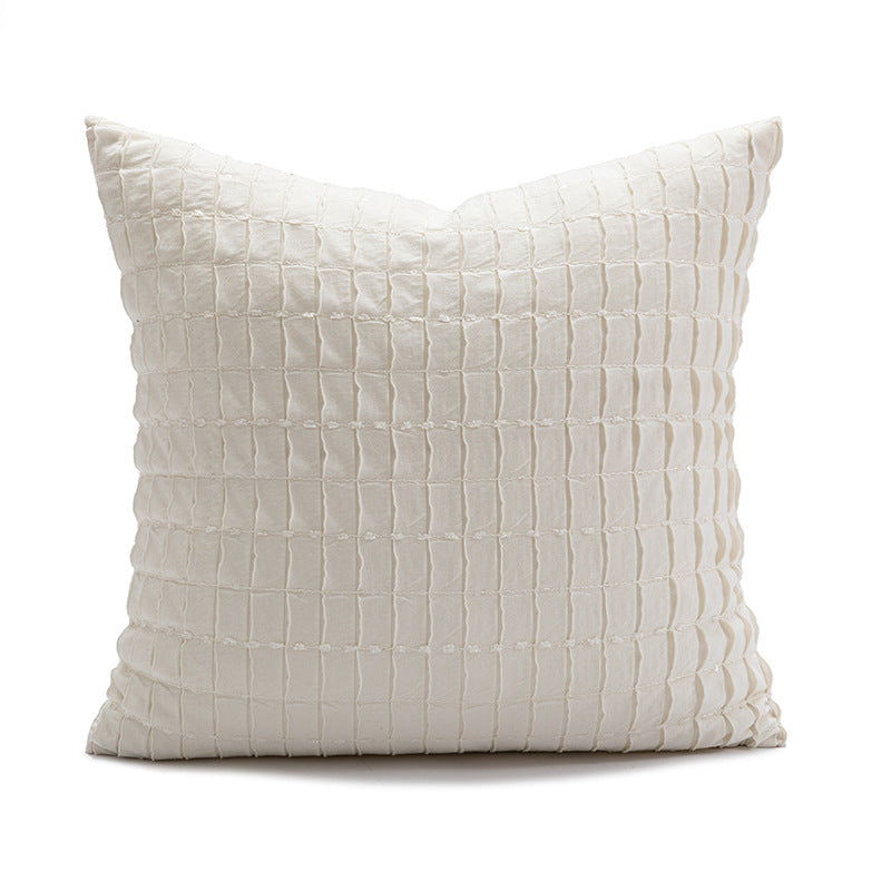 【クッション】自然風 チューリップ柄