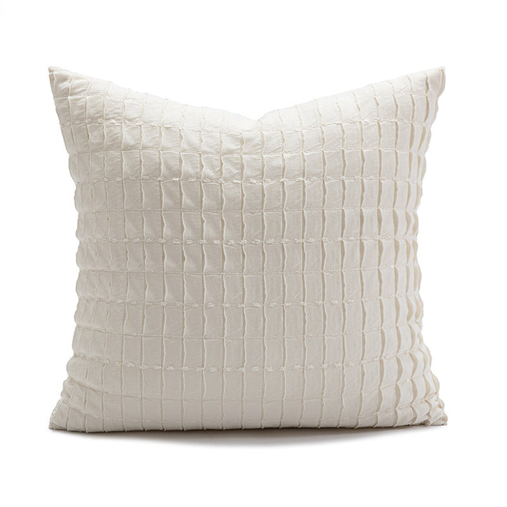 【クッション】自然風 チューリップ柄