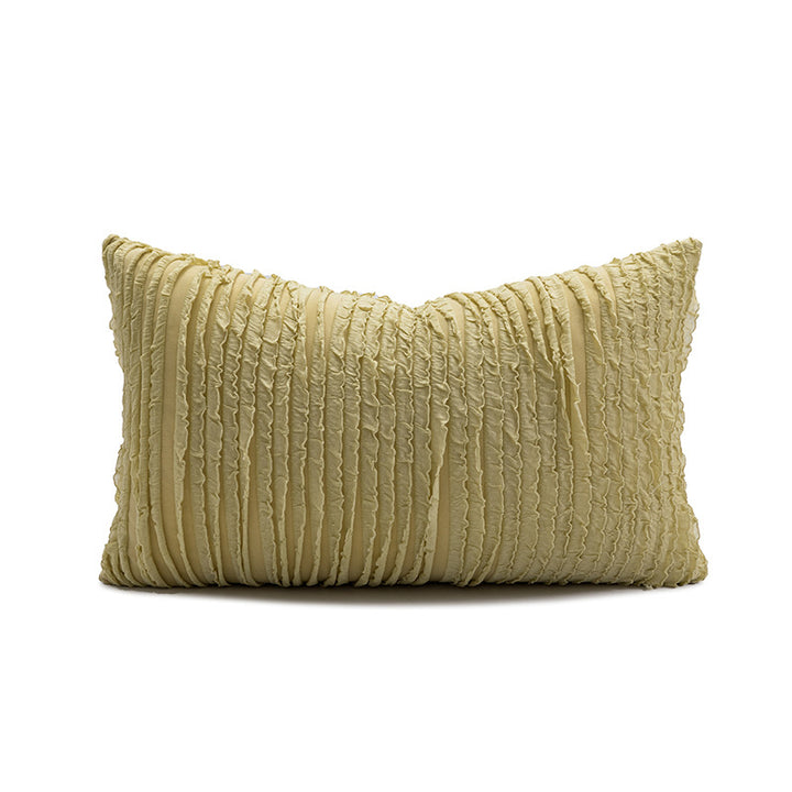 【クッション】自然風 チューリップ柄