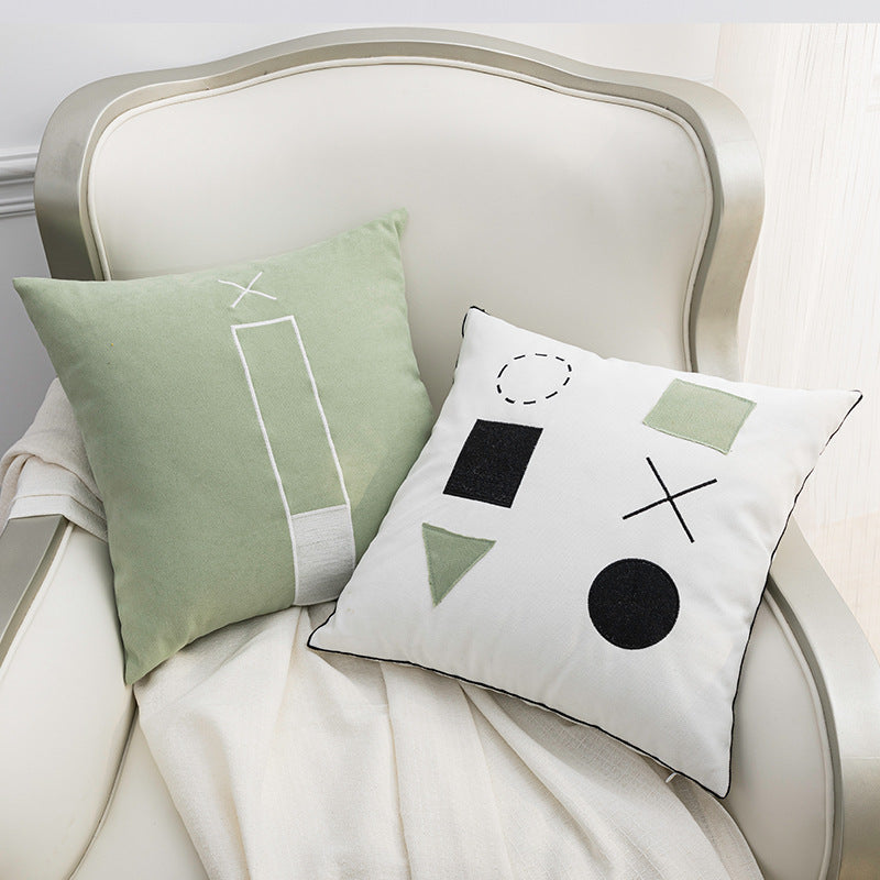 【クッション】北欧風  抽象的デザイン おしゃれ