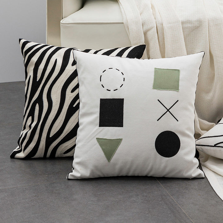 【クッション】北欧風  抽象的デザイン おしゃれ
