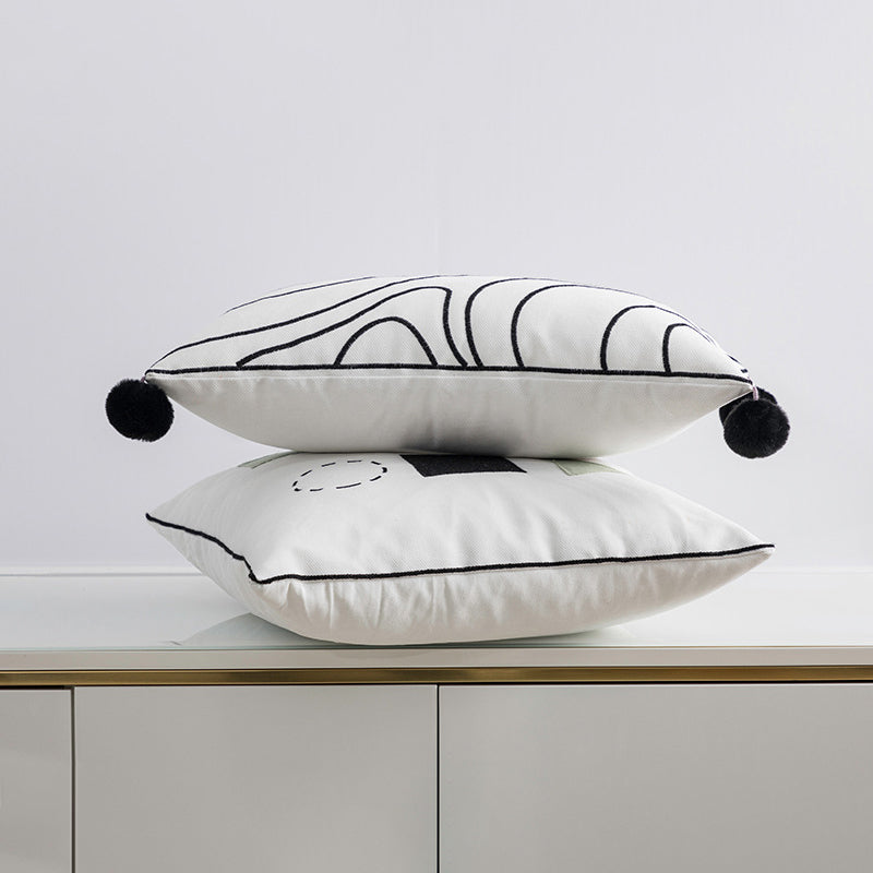 【クッション】北欧風  抽象的デザイン おしゃれ