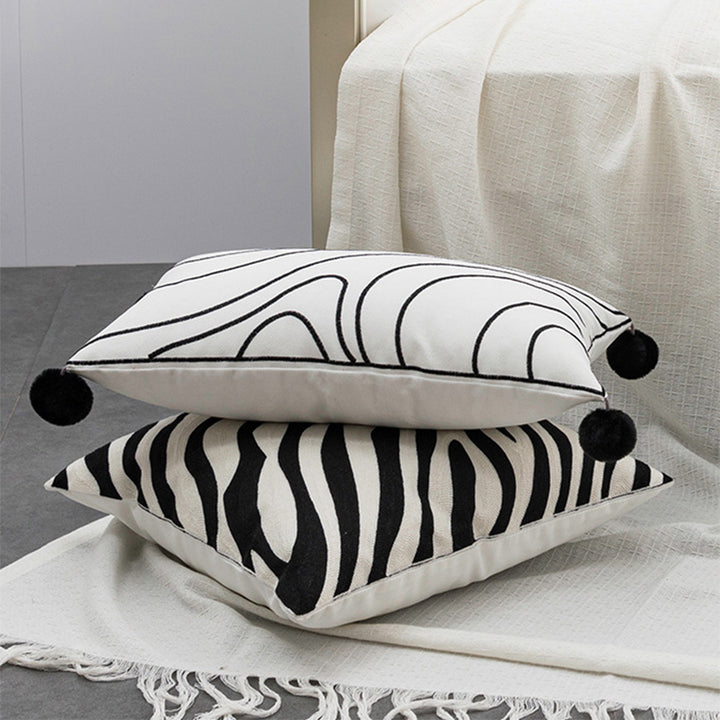 【クッション】北欧風  抽象的デザイン おしゃれ