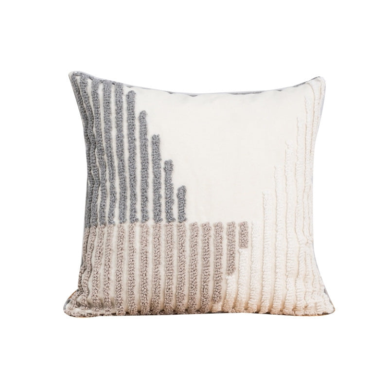 【クッション】もこもこ シンプル 白ベース