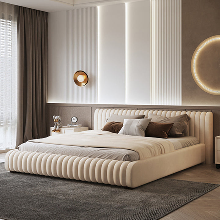 【ベッド】北欧風 スタイリッシュ