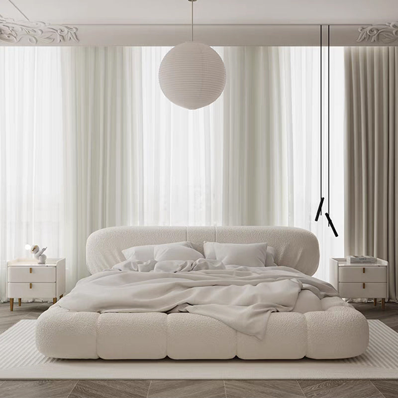 INDOORPLUS公式 | ベッド クリーム風 パフ型 – Indoorplus