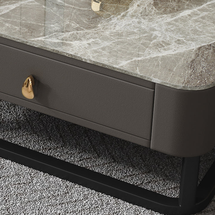 【ローテーブル】イタリア風ライト付き四方型 ローテーブルの細部画像 100日間返品交換保証制度