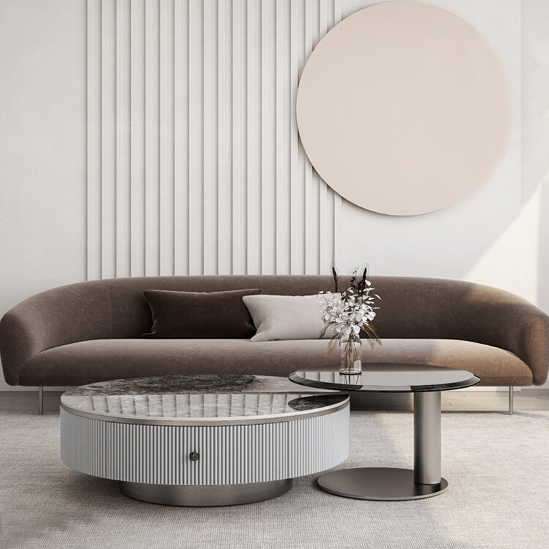 INDOORPLUS公式/ローテーブル マーブル 4色 イタリア風 デザイン性