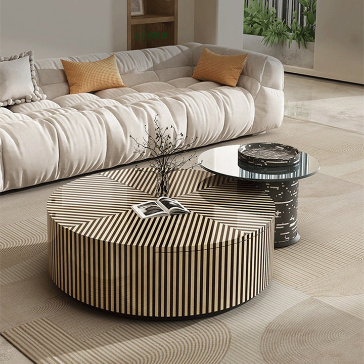 【ローテーブル】イタリア風 カラフル テーブルセット