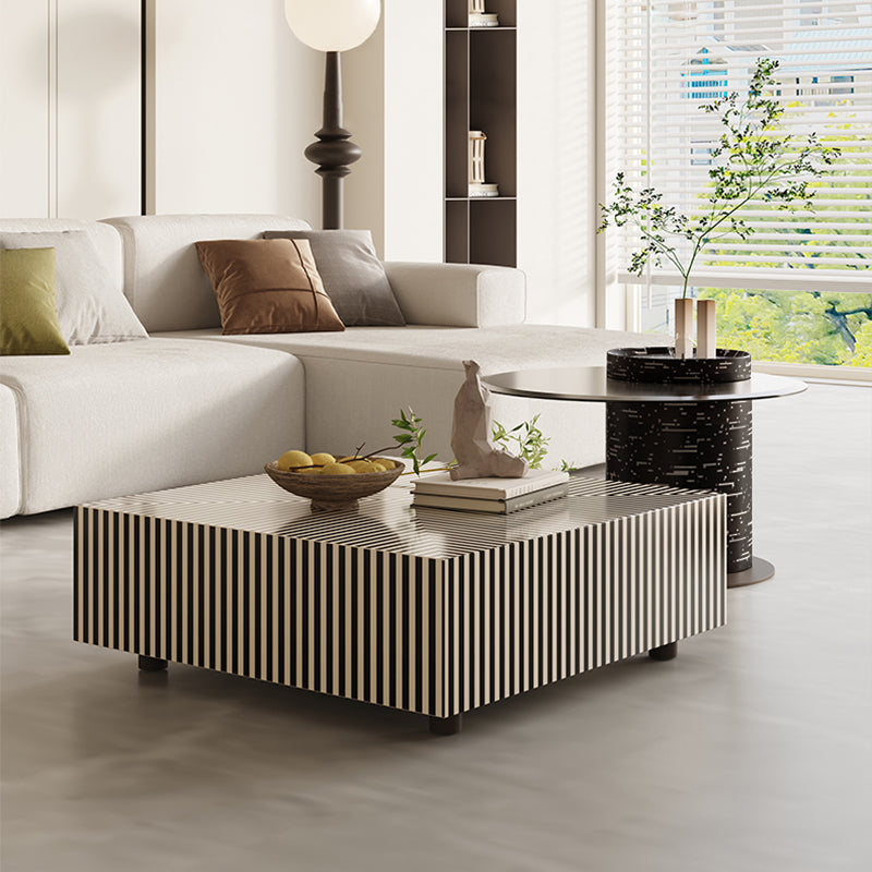 【ローテーブル】イタリア風 カラフル テーブルセット