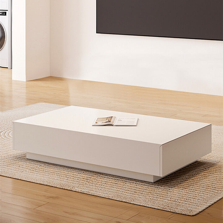 【ローテーブル】米欧風 ホワイト シンプルセンターテーブル