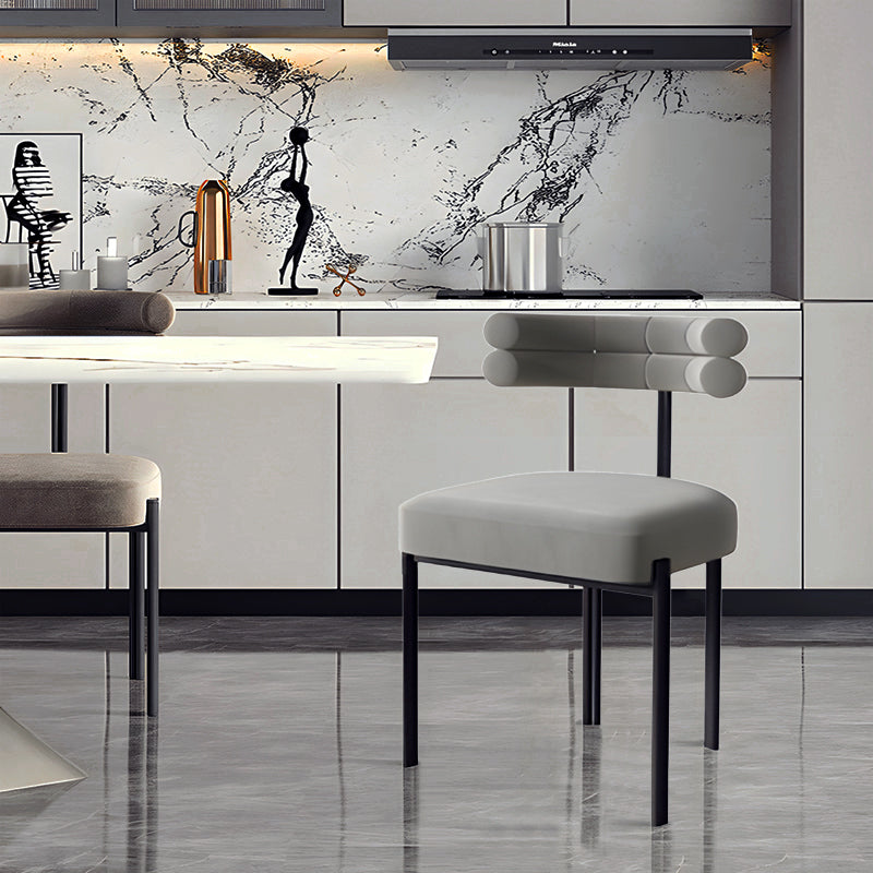 【チェア】椅子 椅子脚部ブラック 素材コーデュロイ ボデイグレー 100日間返品交換保証制度