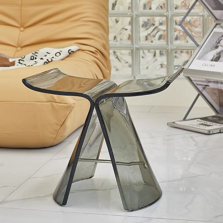 【スツール】シンブル 北欧風 透明感