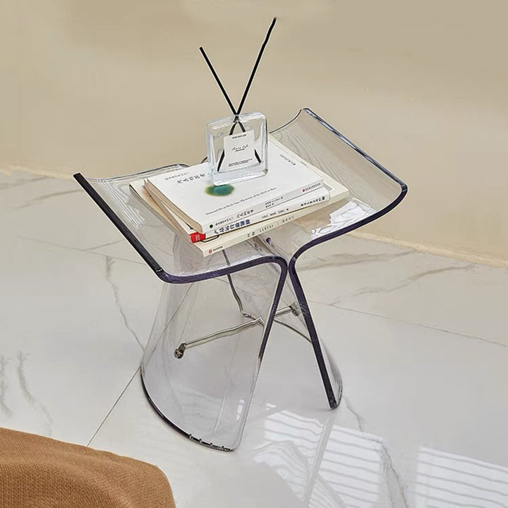 【スツール】シンブル 北欧風 透明感